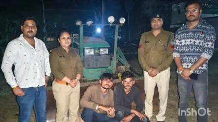 बाड़ी: बाड़ी पुलिस ने ग्राम कुल्हाड़िया से 10 माह पहले चोरी किए गए ट्रैक्टर को किया बरामद, दो आरोपी हुए गिरफ्तार