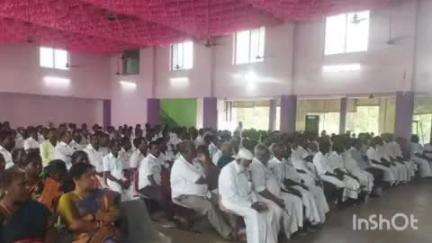 குடவாசல்: கொரடாச்சேரி கே ஆர் எம் திருமண மண்டபத்தில் திமுக கொரடாச்சேரி ஒன்றிய பேரூர் கழக செயல்வீரர்கள் கூட்டம்