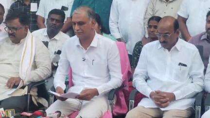 గజ్వేల్: గజ్వేల్ కు కేసీఆర్ కు మధ్య తల్లి పిల్లల భందం: మాజీ మంత్రి హరీష్ రావు