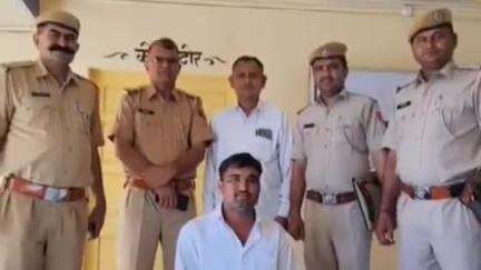 धोरीमन्ना: डीएसटी और धोरीमन्ना पुलिस ने संयुक्त कार्रवाई में बहुचर्चित लक्ष्मण देवासी मर्डर के आरोपी को किया गिरफ्तार