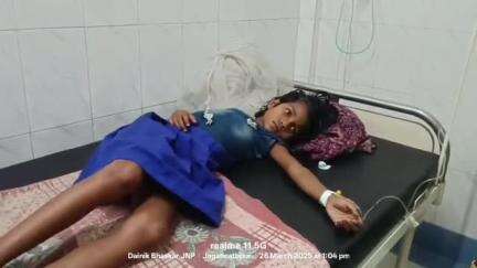 जगन्नाथपुर: नयागांव में डायरिया से एक बच्चे की मौत व 20 बीमार, स्कूल में भोजन के बाद बच्चों की बिगड़ी तबियत