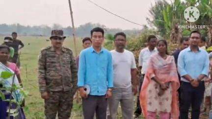 তামুলপুৰ: সহকাৰী আয়ুক্ত আৰু তামুলপুৰ ৰাজহ চক্ৰৰ চক্ৰ বিষয়াই পাহাৰপুৰ দীঘলীয়া দূৰত্বৰ গুলীচালনা স্থলী ক্ষেত্ৰ পৰিদৰ্শন কৰে