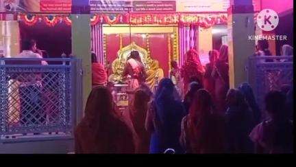 जलडेगा: जलडेगा श्री दुर्गा मंदिर में चैत्र नवरात्र शुरू, मां शैलपुत्री की पूजा-अर्चना