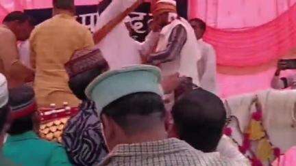 ताल: ताल नगर परिषद अध्यक्ष ने शहर काजी का किया स्वागत, ईद उल फितर का त्योहार धूमधाम से मनाया जा रहा है