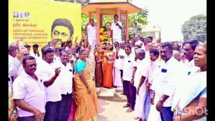 நெமிலி: நெமிலியில் முதலமைச்சர் பிறந்தநாள் விழா- அமைச்சர் காந்தி பங்கேற்பு