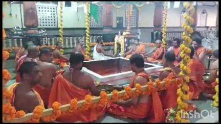 ಬ್ರಹ್ಮಾವರ: ಸಾಲಿಗ್ರಾಮದಲ್ಲಿ ಗುರುನರಸಿಂಹ ದೇವಸ್ಥಾನದಲ್ಲಿ ಲಕ್ಷ ಮೋದಕ ಗಣಯಾಗ