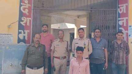 बक्स्वाहा: बक्सवाहा पुलिस ने हत्या के प्रयास के आरोपी को अवैध कट्टे के साथ किया गिरफ्तार