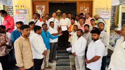 ಚಿತ್ತಾಪುರ: ನಾಗಾವಿಯಲ್ಲಿ 7 ಹೆಡೆಯ ಸರ್ಪದ ಶಿಲೆ ಪತ್ತೆಯಾದ ಸ್ಥಳದಲ್ಲಿ ಮಜೀದಿ ನಿರ್ಮಾಣ ಮಾಡದಂತೆ ಪಟ್ಟಣದಲ್ಲಿ ಹಿಂದೂ‌ ಜಾಗೃತಿ ಸೇನೆ ಆಗ್ರಹ