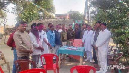 भवानीपुर: मोहनपुर थाना परिसर में शांति समिति की बैठक का आयोजन किया गया