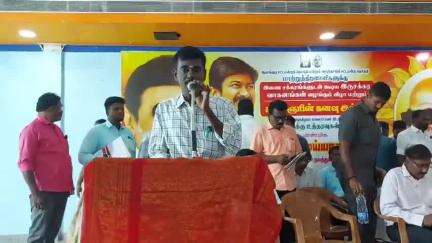 ஆலங்குடி: இந்தியாவில் உள்ள 140 கோடி மக்களும் தமிழக முதல்வரை எதிர்பார்த்து இருப்பதாக சந்தப்பேட்டை நடைபெற்ற அரசு விழாவில் அமைச்சர் மெய்யநாதன் சிறப்புரை