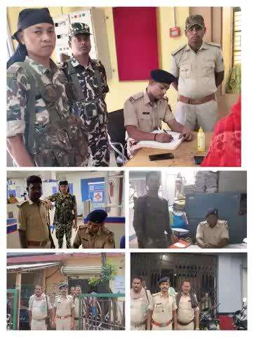 #कटिहार_पुलिस द्वारा बैंकिंग प्रतिष्ठानों /ATM में सुरक्षा-व्यवस्था सुनिश्चित करनें हेतू बैंकों की सुरक्षा जांच की जा रही है I

👉बैंक परिसर के अंदर एवं बाहर संदिग्ध पर निगरानी रखी जा रही है I