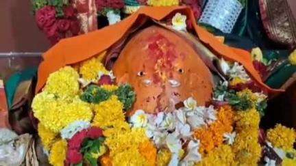 केज: कासारी येथे श्री शिंगेसनी देवी मंदिरात मूर्ती प्राणप्रतिष्ठापना व कलशारोहण कार्यक्रम संपन्न