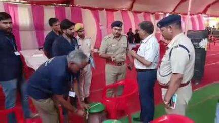 छोटीसादड़ी: छोटीसादड़ी दयानन्द वाटिका में अफीम तौल केंद्र का सहायक आयुक्त ने किया निरीक्षण