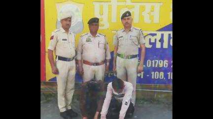 दाड़लाघाट: पुलिस ने दाड़लाघाट में दो युवकों से 9 ग्राम चिट्टा किया बरामद