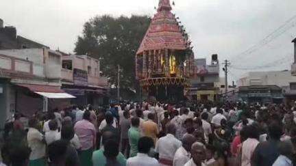 பெருந்துறை: சென்னிமலை சுப்பிரமணிய சுவாமி திருக்கோவிலில் பங்குனி உத்திரத்தை முன்னிட்டு தேர்த்திருவிழா நடைபெற்றது