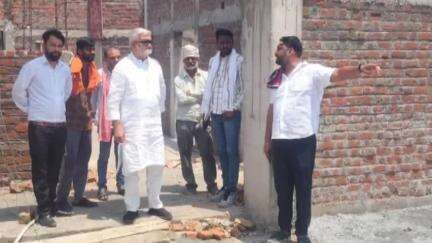 देवरी: देवरी विधायक ने निर्माधीन सामुदायिक शादी घर का किया निरीक्षण, ठेकेदार को दिए निर्देश