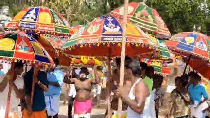 சிங்கம்புனரி: கண்மங்கலபட்டியில் பட்டத்தரசி அம்மன் கோவில் பங்குனி "பால்குட திருவிழா"