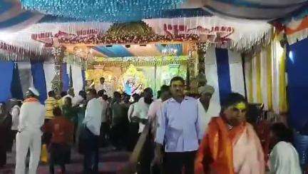 ಹಳಿಯಾಳ: ಕೇಸರೊಳ್ಳಿಯಲ್ಲಿ ವಿಜೃಂಭಣೆಯಿಂದ ನಡೆಯುತ್ತಿರುವ ಗ್ರಾಮ ದೇವಿಯ ಜಾತ್ರಾ ಮಹೋತ್ಸವ