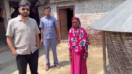 बड़हरिया: पचरुखी महादलित बस्ती में बुनियादी सुविधाओं का बीडीओ ने किया निरीक्षण