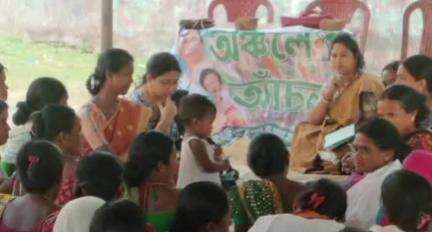 মানবাজার ২: মহিলা তৃনমূল কংগ্রেসের উদ্যোগে অনুষ্ঠিত দিঘী অঞ্চলে অনুষ্ঠিত হলো অঞ্চলে আঁচল কর্মসূচি