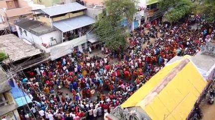 அம்பாசமுத்திரம்: அகஸ்தீஸ்வரர் திருக்கோவிலில் 10,000 பேர் அங்கப்பிரதட்சணம் செய்து வழிபாடு