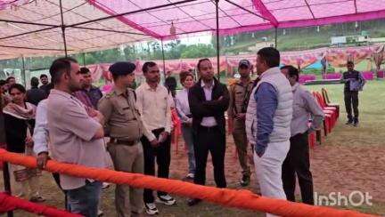 गरुड़: 3 दिवसीय कत्यूर महोत्सव की तैयारियां तेज, भकुनखोला मैदान में दर्जा राज्य मंत्री ने लिया जायजा