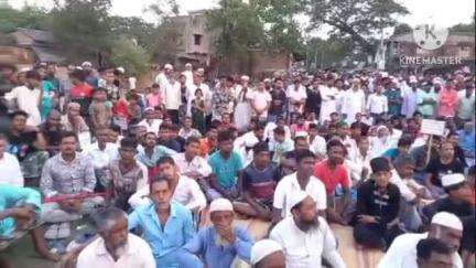 মথুরাপুর ১: লালপুর অঞ্চল তৃণমূল কংগ্রেসের পক্ষ থেকে কেন্দ্র সরকারের বিরুদ্ধে তৃণমূল কংগ্রেসের প্রতিবাদ সভা উপস্থিত মানবেন্দ্র হালদার