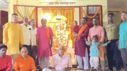 मुसाबनी: मुसाबनी में महावीर जयंती पर विशेष पूजा अर्चना हुई