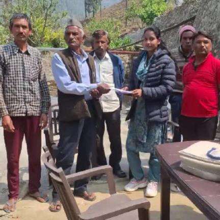 ओखलकांडा: कुकना तिलवान पंचायत में दीवान सिंह नौलिया निर्विरोध सरपंच चुने गए, वनाग्नि से संबंधित दी गई जानकारी
