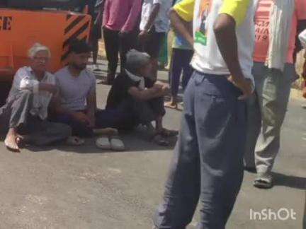 चिमूर: क्रेनच्या धडकेत महिलेचा मृत्यू आंबेनेरी येथील घटना