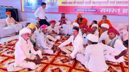 सिणधरी: विधायक हमीर सिंह भायल ने करमावास में बाबा रामदेव मंदिर की प्राण प्रतिष्ठा महोत्सव में अपनी सहभागिता सुनिश्चित की