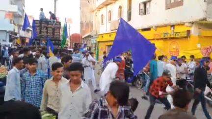 देवरी: देवरी मे धूमधाम से मनाई गई डा. भीमराव अंबेडकर की जयंती, नगर मे निकला विशाल जुलूस