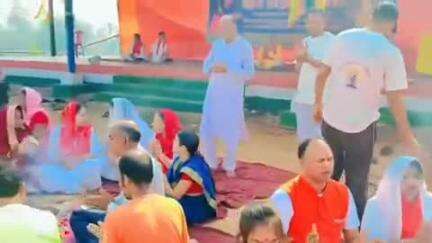 हवन यज्ञ के साथ पांच दिवसीय योग विज्ञान का हुआ  संपन्न।
