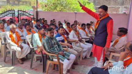 आनंदपुरी: नाहरपुरा में भाजपा कार्यकर्ताओं ने बाबा साहब की जयंती पर दी श्रद्धांजलि