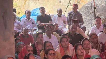 लडभड़ोल: जोगिंदरनगर विधायक प्रकाश राणा खद्दर और खडिहार में श्रीमद् भागवत कथा में शामिल हुए