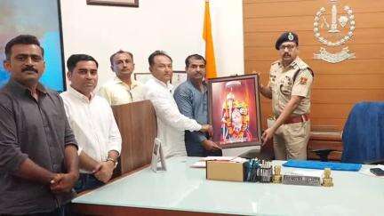 सांचोर: सांचौर व्यापार महासंघ ने जोधपुर रेंज के आईजी से मिलकर नशा मुक्ति अभियान की सराहना की