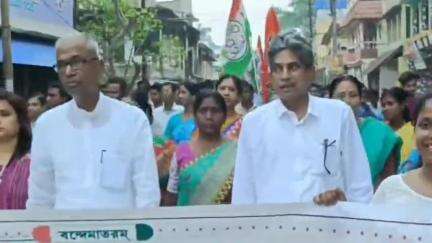 দাঁতন ১: বর্ষবরণ কে কেন্দ্র করে দাঁতনে পদযাত্রা ব্লক তৃণমূলের, উপস্থিত বিধায়ক বিক্রম চন্দ্র প্রধান