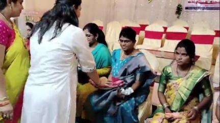 హుజూరాబాద్: బాలికల ఉన్నత పాఠశాలలో ICDS ఆధ్వర్యంలో పోషణ జాతర కార్యక్రమానికి ముఖ్యఅతిథిగా హాజరైన జిల్లా కలెక్టర్ పమేలా సత్పతి
