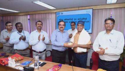 चितरंगी: एनटीपीसी विंध्याचल में वरिष्ठ अधिकारियों और कर्मचारियों के लिए हिंदी कार्यशाला आयोजित