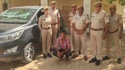 चितलवाना: सरवाना पुलिस ने राजस्थान निर्मित शराब से भरी इनोवा पकड़ी, 66 कार्टन बरामद, आरोपी को किया गिरफ्तार