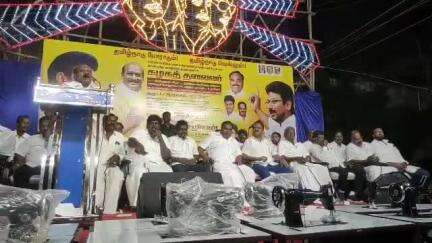 திருவொற்றியூர்: மணலியில் திமுக மத்திய பகுதி சார்பாக முதல்வர் பிறந்த நாளை முன்னிட்டு பொதுக்கூட்டம் நடைபெற்றது!