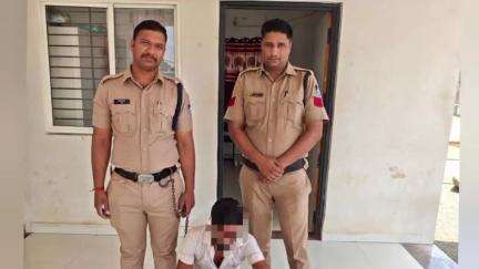 बागली: थाना बागली पुलिस ने चोरी के मामले में 7 महीने से फरार आरोपी को किया गिरफ्तार