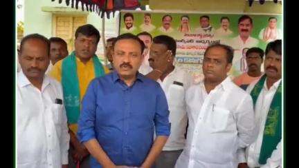 పిట్లం: పిట్లంలో జొన్న కొనుగోలు కేంద్రాన్ని ప్రారంభించిన ఎమ్మెల్యే