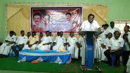 பென்னாகரம்: பாப்பாரப்பட்டி அறிவுக்கண் திருமண மண்டபத்தில்  திமுக ஒன்றிய கழக பொது உறுப்பினர்கள் ஆலோசனைக்  கூட்டம்