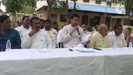 आर्वी: राजकीय सूड भावना ईर्षा पोटी सहकार क्षेत्रावर आरोप ..पत्रकार परिषदेतून सभापती संदीप काळे यांनी केले खंडन