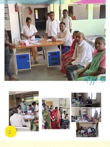 तालुका नायगाव येथे आरोग्य शिबिर