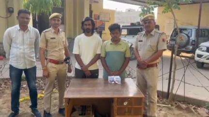 पुष्कर: पुष्कर थाना पुलिस ने 2 आरोपियों को एक रिवॉल्वर व 6 जिंदा कारतूस के साथ किया गिरफ्तार
