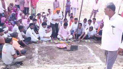 निवाली: विधायक श्री बरडे ने ग्राम वांगरा में पंचायत भवन भूमि पूजन कार्यक्रम में भाग लिया, स्थानीय जनप्रतिनिधि भी मौजूद रहे