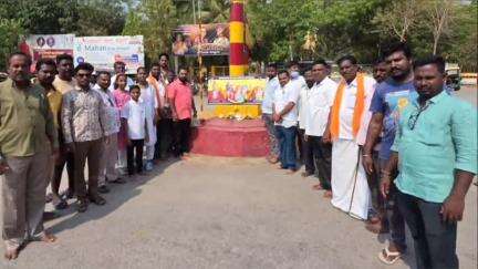 ಗಂಗಾವತಿ: ನಗರದಲ್ಲಿ ಗಂಡುಗಲಿ ಕುಮಾರರಾಮ ಸೇನೆಯಿಂದ ವಿಜಯನಗರ ಸಾಮ್ರಾಜ್ಯ ಸಂಸ್ಥಾಪನಾ ದಿನಾಚರಣೆ