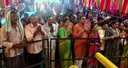 ಹಳಿಯಾಳ: ಬೆಳವಟಗಿಯಲ್ಲಿ ಗ್ರಾಮದೇವಿಯ ಜಾತ್ರಾ ಸಂಭ್ರಮ